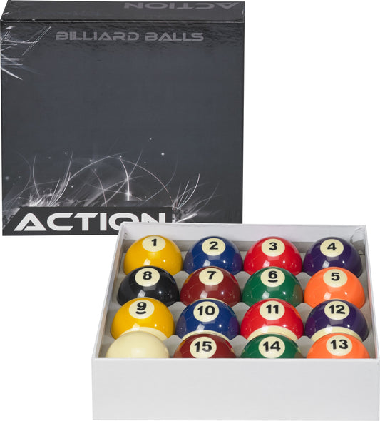 Action BBSTD Standard Ball Set - Billiard Ball Sets - Action - Pulse Cues