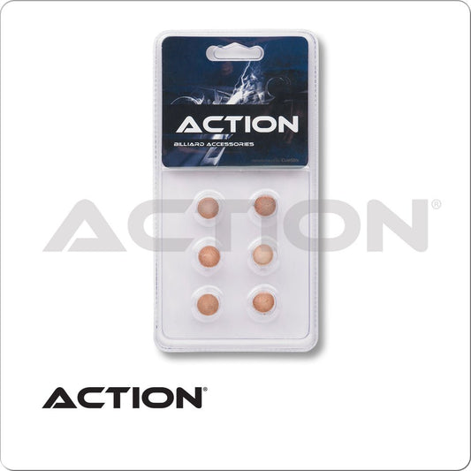 Action QT6GP Pool Cue Tips - Pool Cue Tips - Action - Pulse Cues