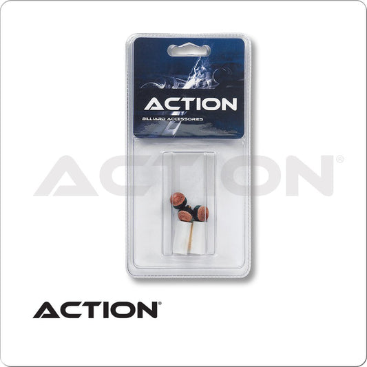 Action QTSCFT Screw-on ferrule Pool Cue Tips - Pool Cue Tips - Action - Pulse Cues