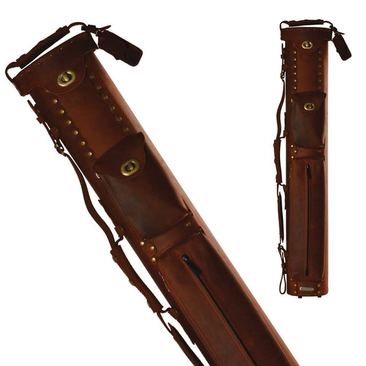 InStroke ISB37 Buffalo Leather Leather Pool Cue Case - Pool Cue Cases - InStroke - Pulse Cues